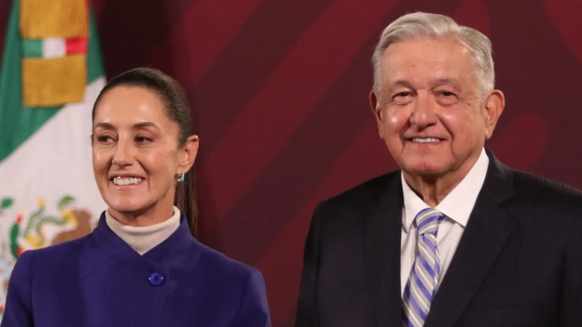 AMLO y Claudia Sheinbaum